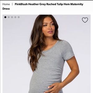 Pink Blush Maternity Dress